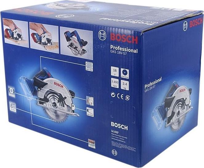 Actual product image Bosch Professional Gks 18v-57