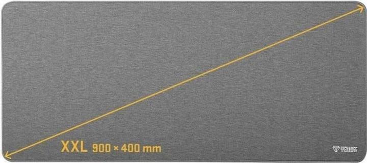 Actual product image Yenkee YPM 9040GY Keyboard pad 900x400x4mm (XXL)