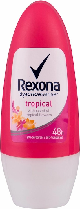 Produktbild Rexona Deo Roll-on Tropical Anti-Transpirant 50 ml (Roll-on, 50 ml)