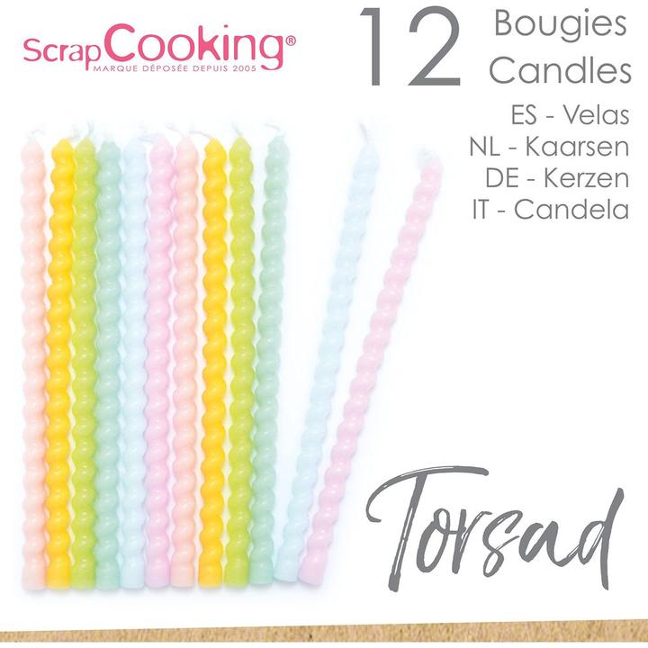 Actual product image ScrapCooking Candles (12 pcs.)