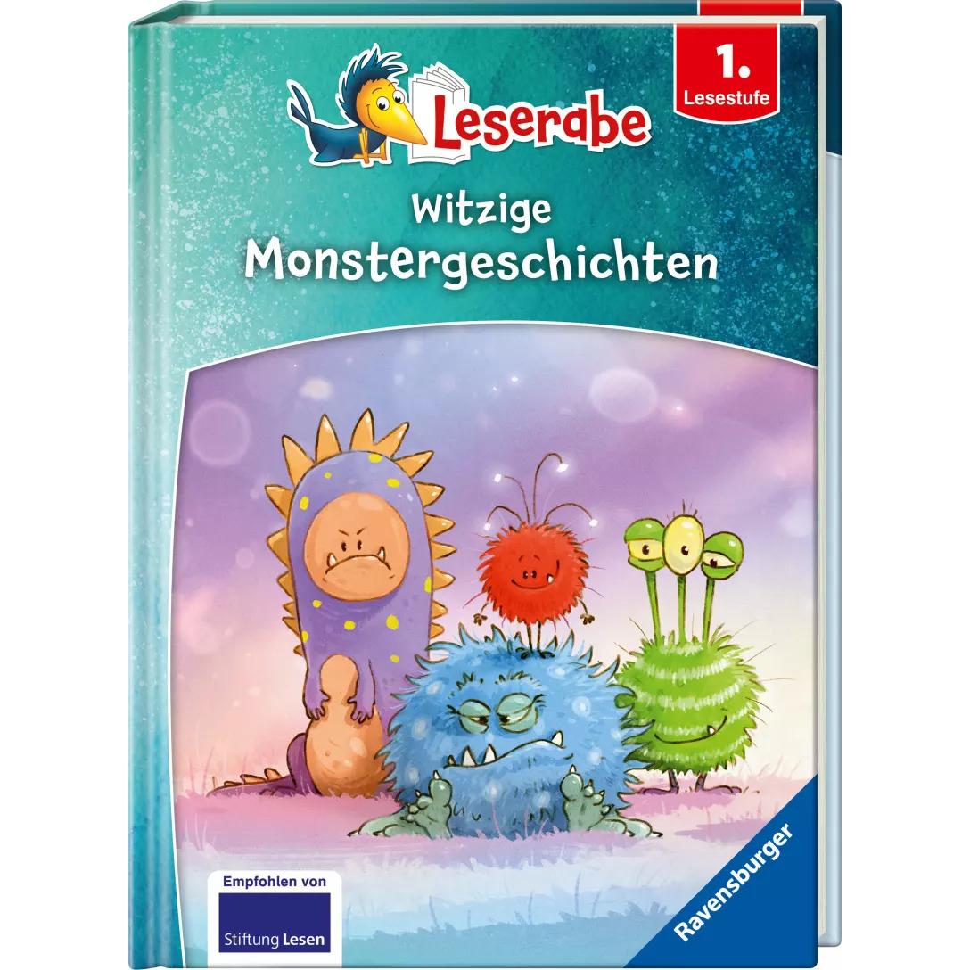 Thumbnail - Witzige Monstergeschichten - Leserabe ab 1. Klasse - Erstlesebuch für Kinder ab 6 Jahren, Kinderbücher von Cornelia Neud...