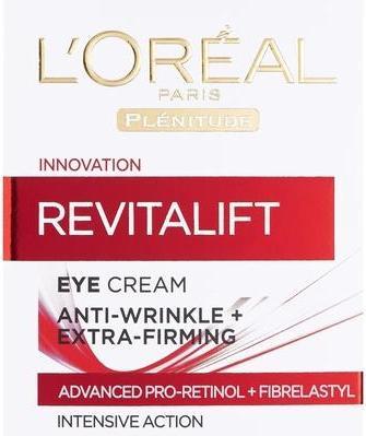 Immagine prodotto L'Oréal Paris Crema occhi Plenitude RevitaLift (Crema per la cura degli occhi, 15 ml, Giorno)