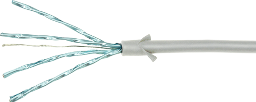 Actual product image LogiLink Network cable (STP, CAT6a, 0.30 m)