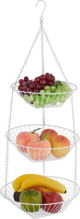 Produktbild Relaxdays Obstkorb (28 x 28 x 73 cm)