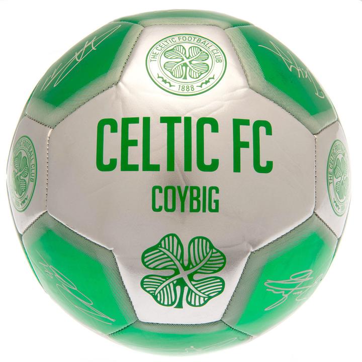 Produktbild Celtic FC Fussball mit Unterschriften (5)