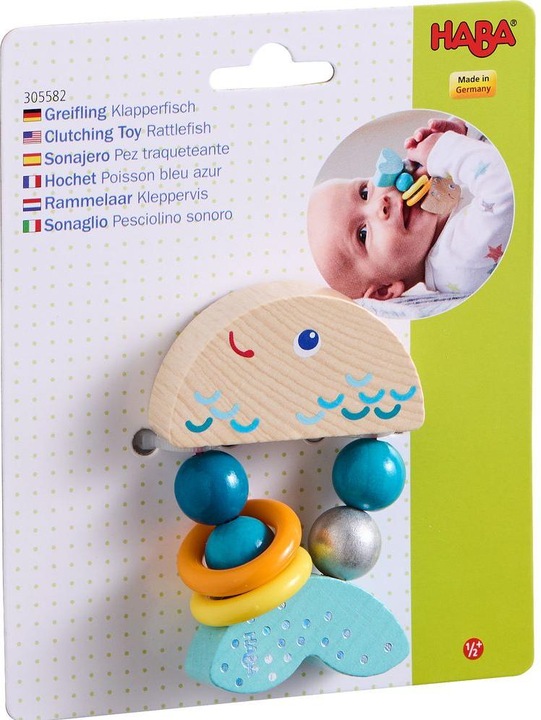 Image du produit Haba Poisson hochet