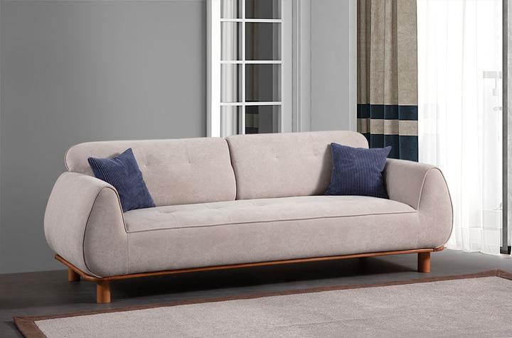 Produktbild Atelier del Sofa Drop 3 Seater - White (3-Sitzer)