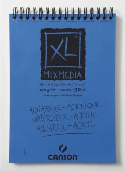 Mittelgekörntes und säurefreies Papier, naturweisses