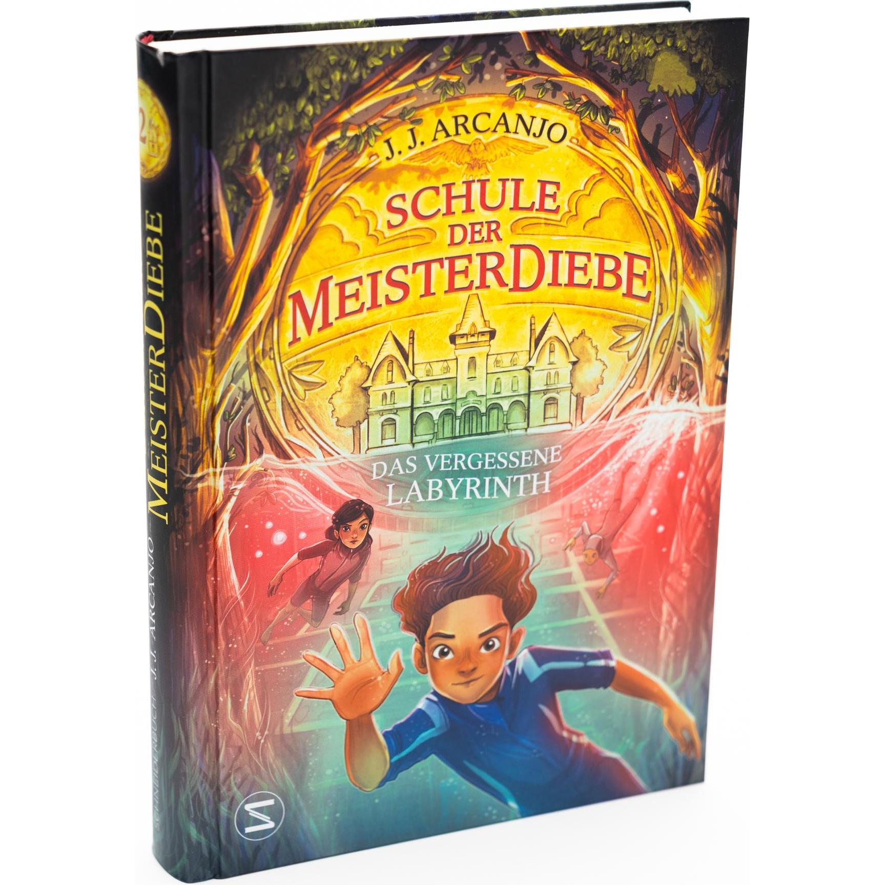 Schule der Meisterdiebe 2: Das vergessene Labyrinth, Kinderbücher von J. J. Arcanjo, Maren Illinger