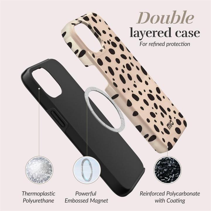 Immagine prodotto Mio Back panel cover Spots Magsafe Compatible for iPhone 13/14/15 (Apple iPhone 13, Apple iPhone 14, Apple iPhone 15)