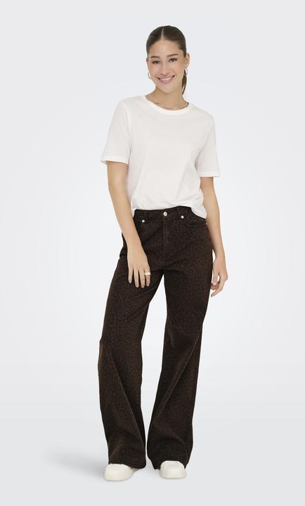 Actual product image Only ONLMADISON Hohe Taille Weiter Beinschnitt Jeans Jeans mit weitem Bein (34)