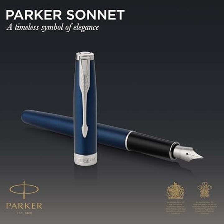 Image du produit Parker Pen Sonnet (Argent, Bleu, 1 x)