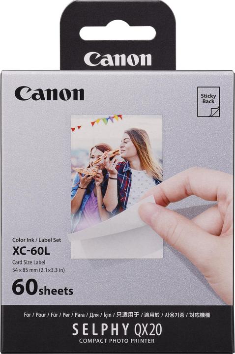 Canon XC-60L (53.3 x 86.4 mm, 54 x 85 mm, 60 Stk.)