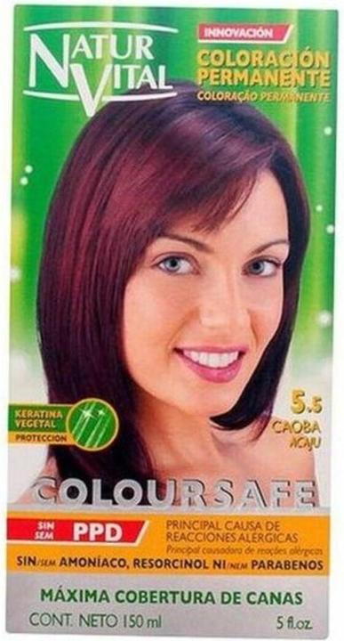 Image du produit Naturaleza Y Vida COLOURSAFE encre permanente #5.5-caoba 150 ml (5.5)