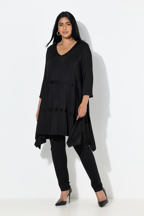 Image du produit Ulla Popken Slinky Kleid mit Zipfelsaum (54)