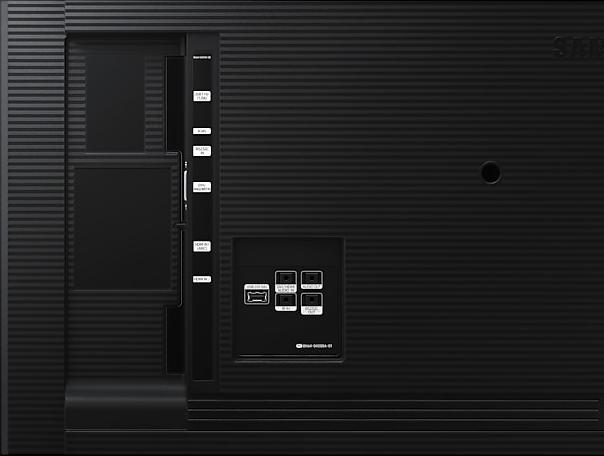 Actual product image Samsung Smart Signage QB65R-B 65" Edge LED BLU (3840 x 2160 Pixels, 65")