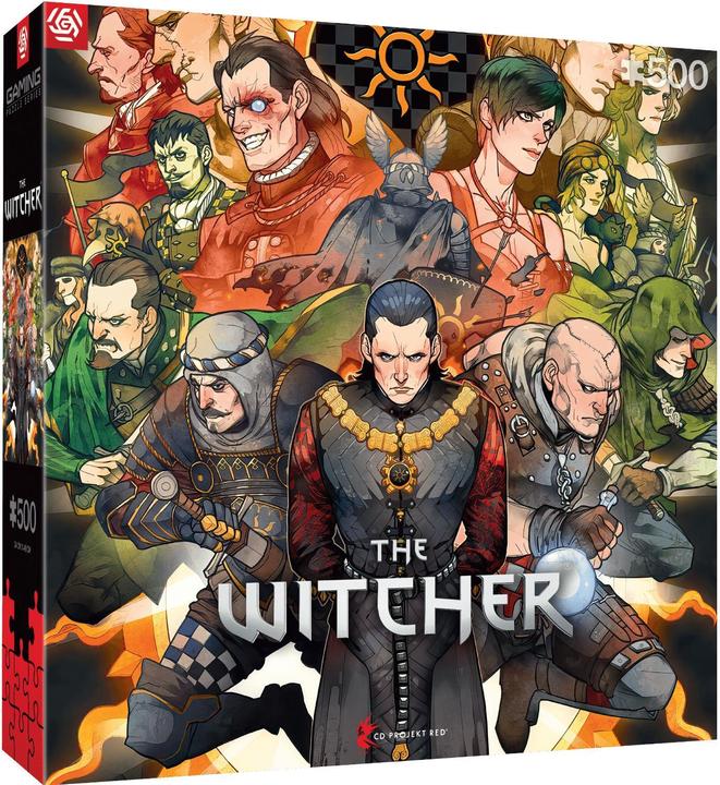 Produktbild Good Loot Gaming Puzzle: The Witcher Nilfgaard (500 pieces) (500 Teile)