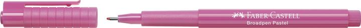 Immagine prodotto Faber-Castell Fineliner Broadpen 1554 0,8 mm, rosa porpora (Pink, 1x)