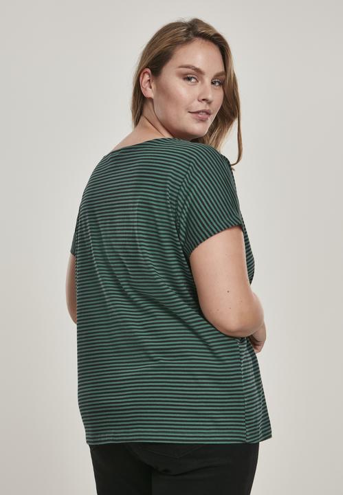 Immagine prodotto Urban Classics Maglietta da donna a strisce per bambini tinta in filo (XS)