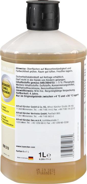 Image du produit Kärcher Nettoyant pour tapis RM 519