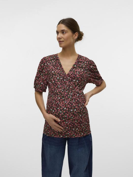 Produktbild Mamalicious Normal geschnitten V-Ausschnitt Top Bluse (XL)