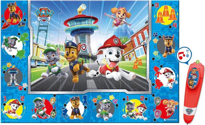 Immagine prodotto Clementoni Puzzle gigante da pavimento - Paw Patrol (61970) (24 pezzi)