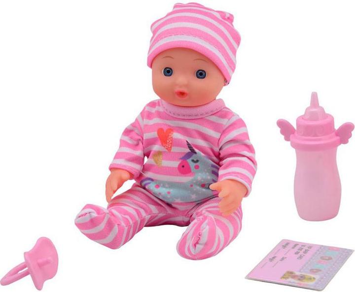 Productafbeelding Baby Rose Drinkende en plassende babypop, 17 cm