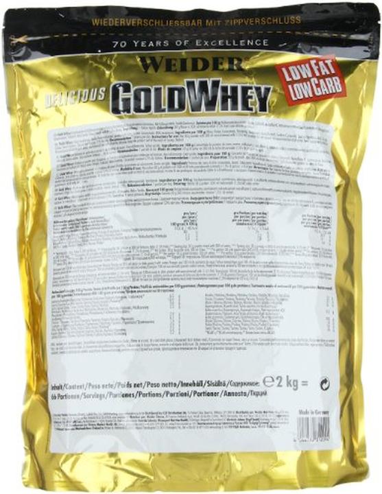Produktbild Weider Gold Whey Protein (2000 g, 1x, Vanille)