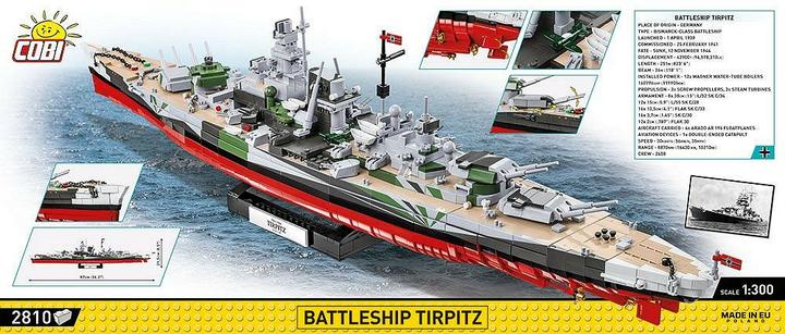 Actual product image Cobi Tirpitz