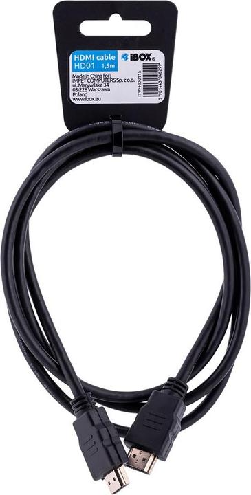 Immagine prodotto iBox ITVFHD0115 Cavo HDMI HDMI tipo A (standard) (1.50 m)