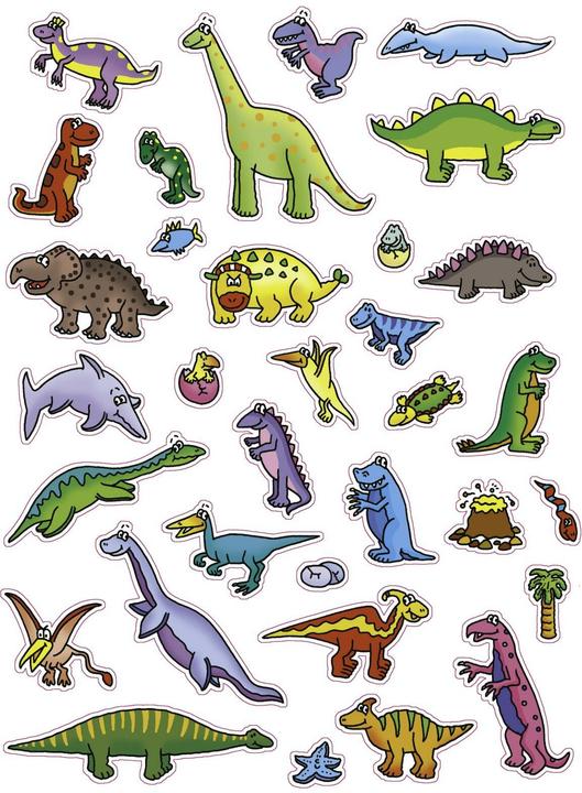 Produktbild 555 Sticker Dinosaurier