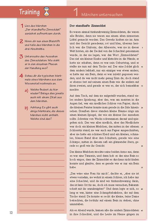 Produktbild Märchen, Sagen und Fabeln untersuchen für die 5. und 6. Klasse (Deutsch, Christiane Althoff, 2022)