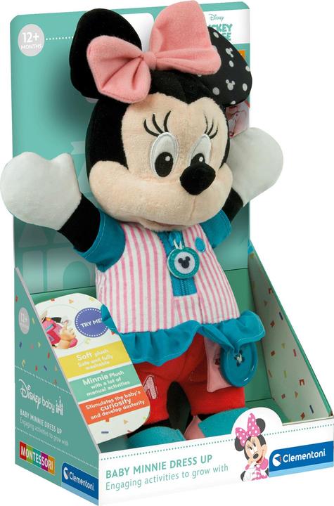 Actual product image Clementoni Clemen Baby Minnie - dress me up 17860 (10 cm)