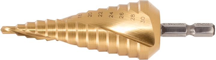 Actual product image KS Tools HSS-TiN step drill (32 mm, 6 - 32 mm)