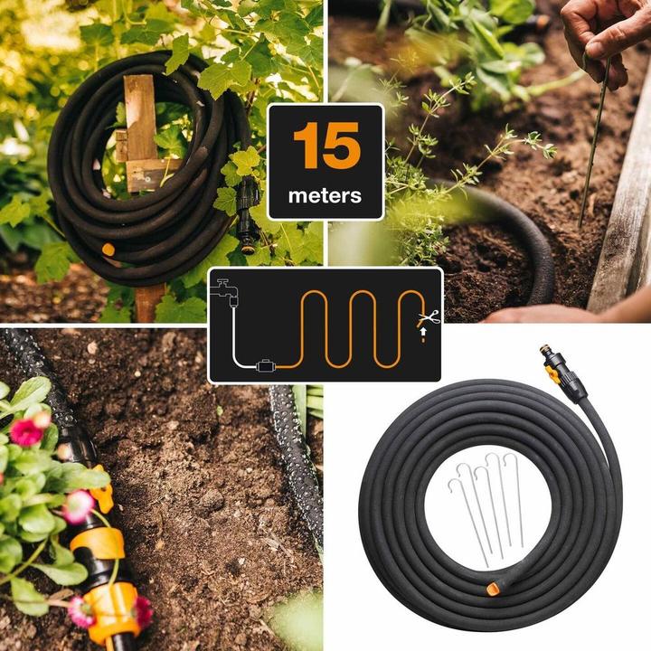 Produktbild Fiskars Bewässerungsschlauch (15 m)