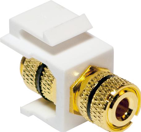 Actual product image LogiLink Keystone connector pole terminal threaded socket black