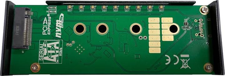 Produktbild LC-Power Externes Gehäuse LC-M2-C-MULTI-RGB M.2 (M.2 2242, M.2 2260, M.2 2280)