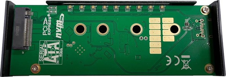 Actual product image LC-Power External housing LC-M2-C-MULTI-RGB M.2 (M.2 2242, M.2 2260, M.2 2280)