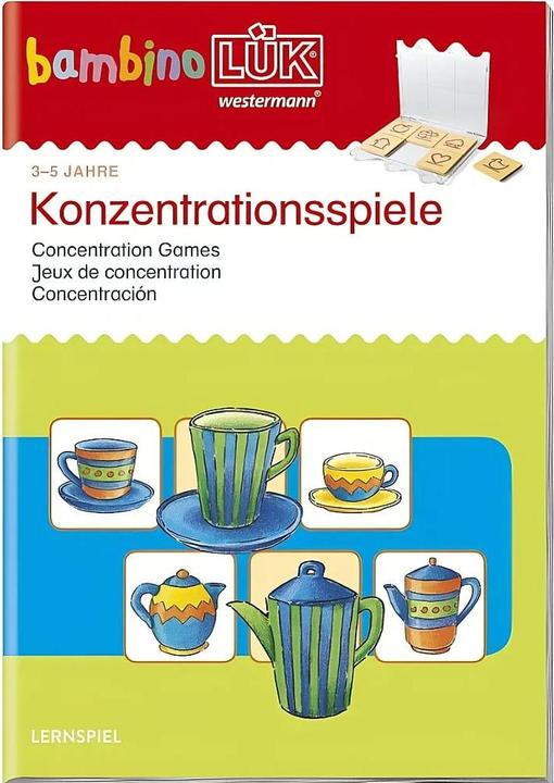 Produktbild LÜK. Bambino. Konzentrationsspiele 1 (Deutsch, Michael Junga, 2002)