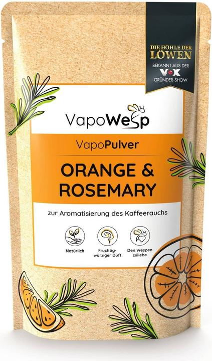 Vapowesp Erbe sostitutive Arancio e Rosmarino, 100 g