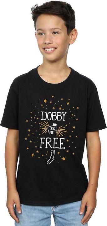 Immagine prodotto Maglietta in cotone Dobby Is Free per ragazzi (152, 158)