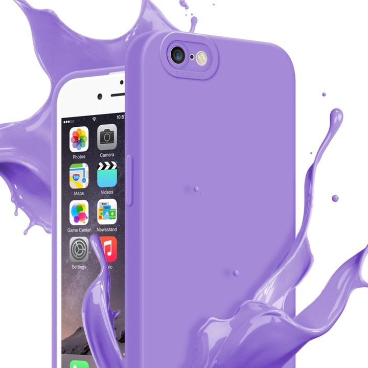 Produktbild Cadorabo Hülle für Apple iPhone 6 PLUS / 6S PLUS im TPU Fluid LM162 Style (Apple iPhone 6 Plus)