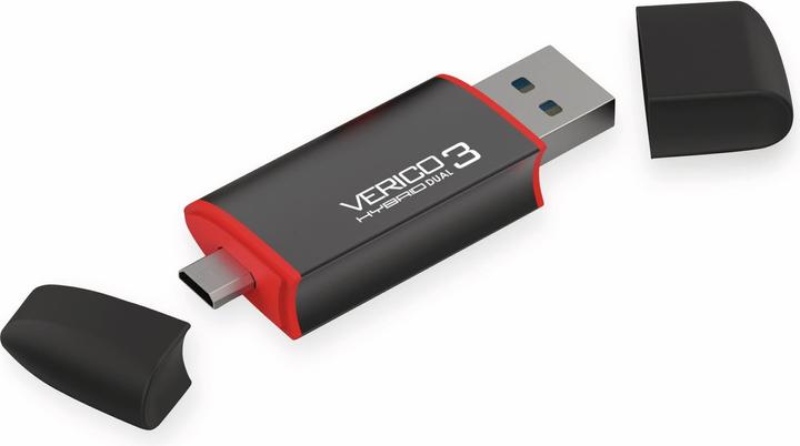 Actual product image Verico TM20 64GB OTG 3.0 Black (64 GB, USB 3.0, Micro USB)