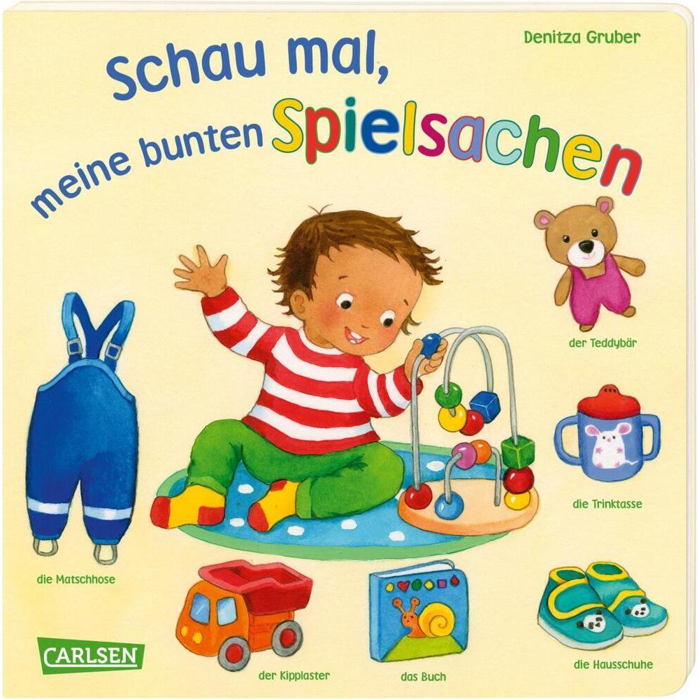 Carlsen, Babybücher, Schau mal, meine bunten Spielsachen (Deutsch)