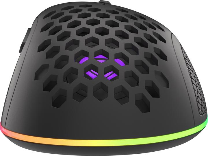 Actual product image Genesis for games Krypton 555 with cable, 8000 DPI, USB 2.0, Black (Cable)