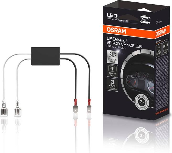 Actual product image Osram CanBus load resistor LEDEC02-2HB design (automotive lighting) Canbus load resistor