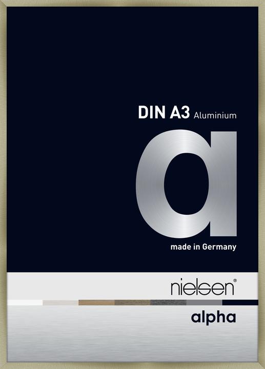 Brushed stainless steel