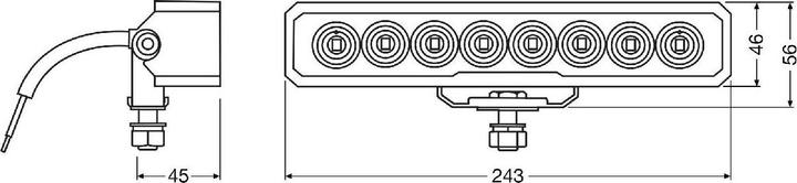 Actual product image Osram LEDWL116-WD LED Leuchtmittel (R10W)