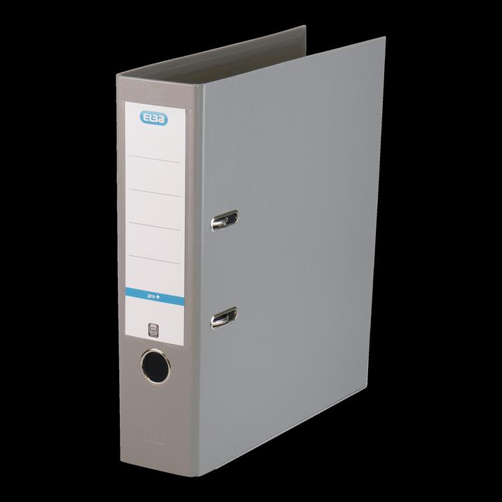 Produktbild Elba Ordner rado star, Rückenbreite: 80 mm, grau, DIN A4 Einband aussen (A4, 80 mm, 1 Stück)