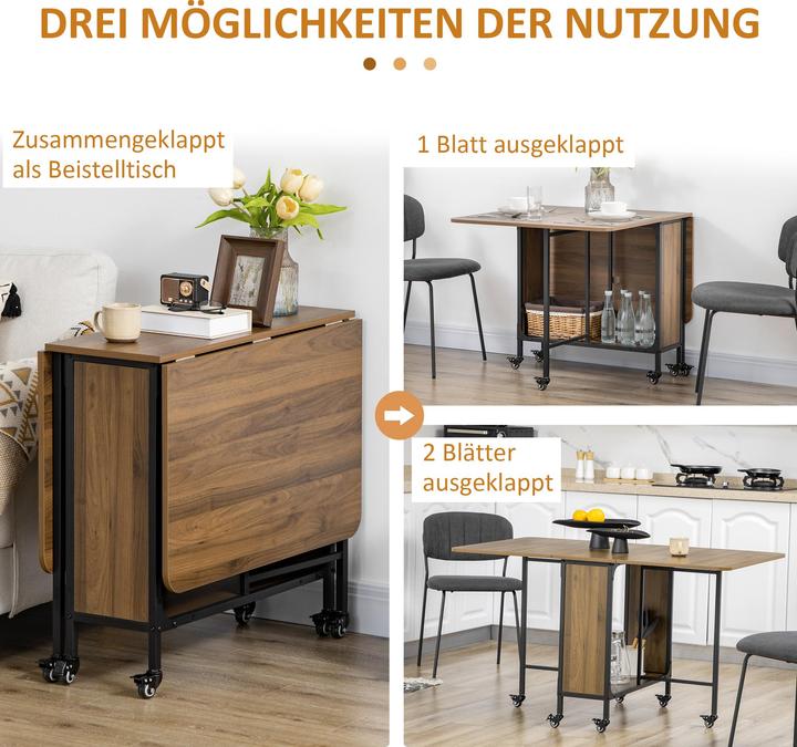 Produktbild Homcom Esstisch (130 x 80 x 74 cm)